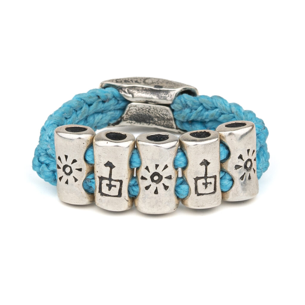 Optimism Roll Ups Ring 935° Sterling Silver