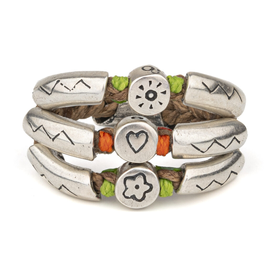 Forms of Love Ring 935° Sterling Silver