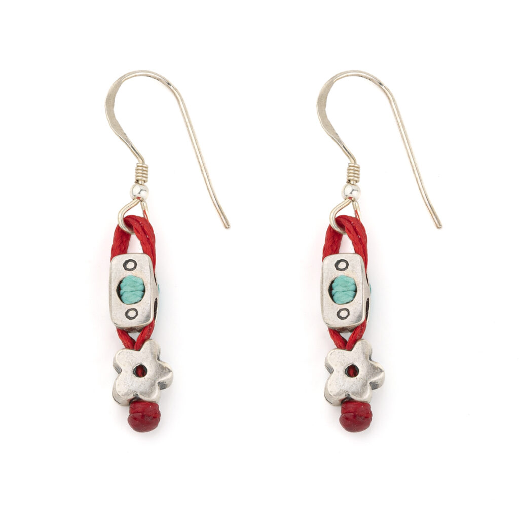 Mirroring Trust Earrings 935° Sterling Silver