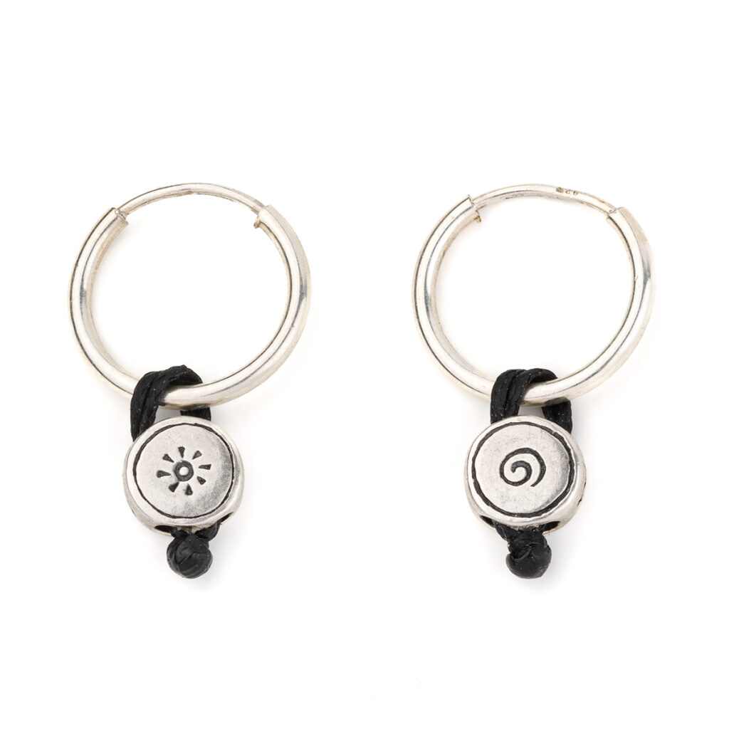 Optimism Stud Earrings 935° Sterling Silver
