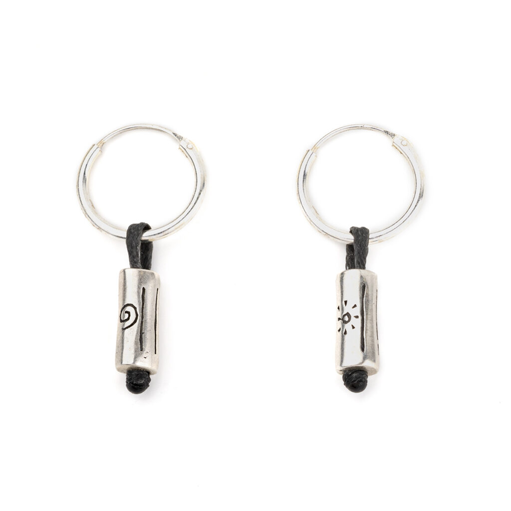 Soul Pirouette Earrings 935° Sterling Silver