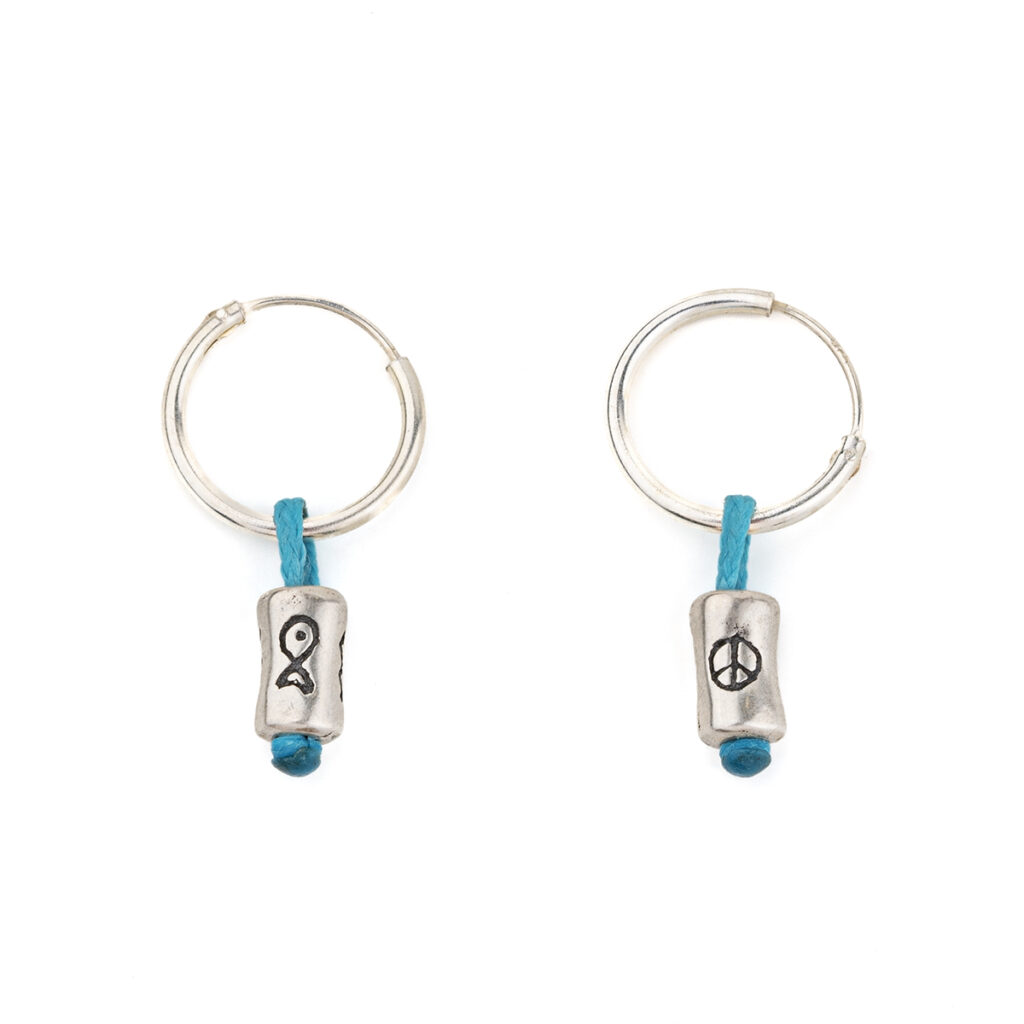 Adaptability Twirl Earrings 935° Sterling Silver