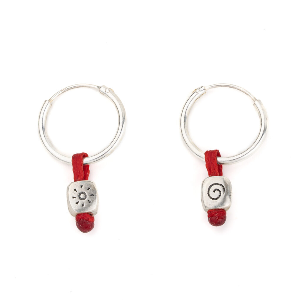 Optimism Cubicle Earrings 935° Sterling Silver