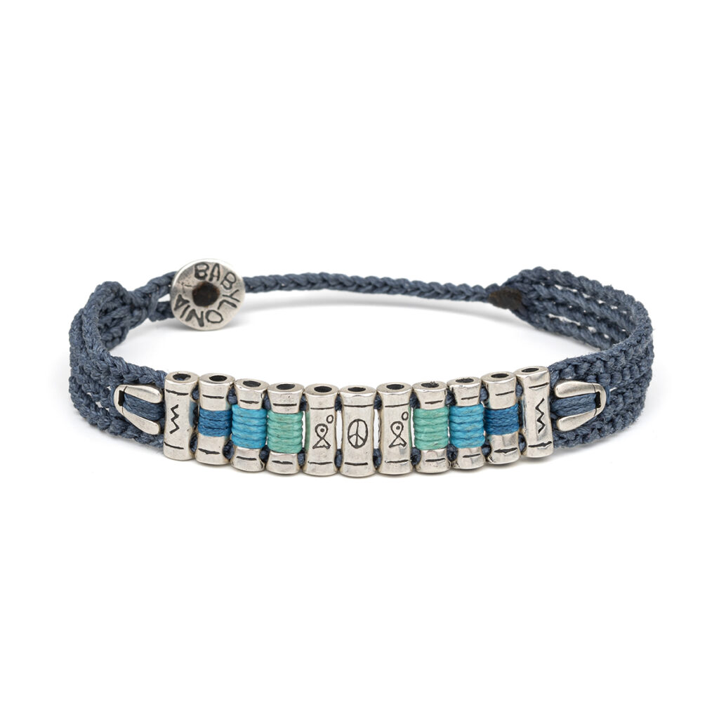 Adapt me Peace Bracelet 935° Sterling Silver