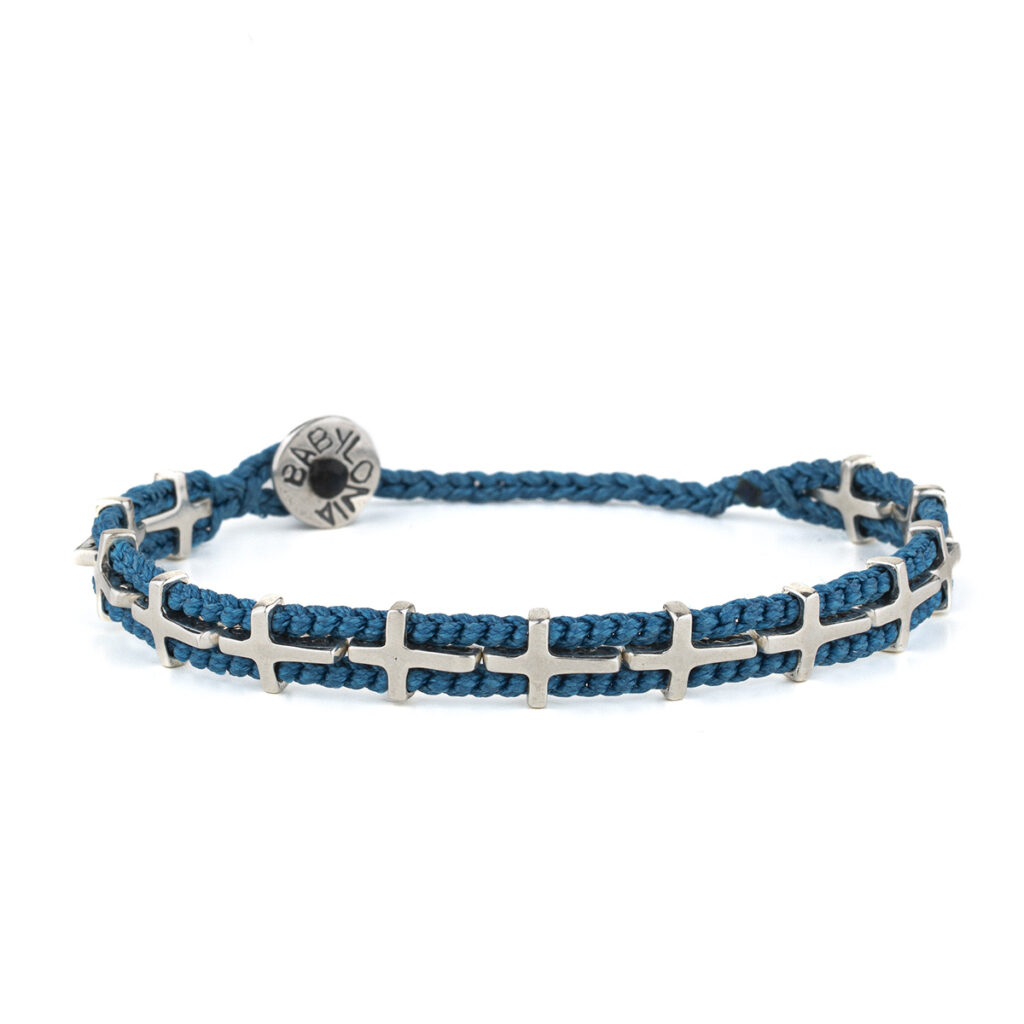 Lining Faiths Bracelet 935° Sterling Silver