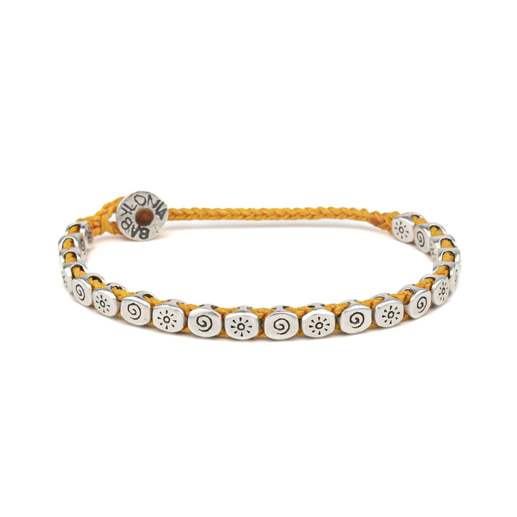On Optimism's Path Bracelet 935° Sterling Silver