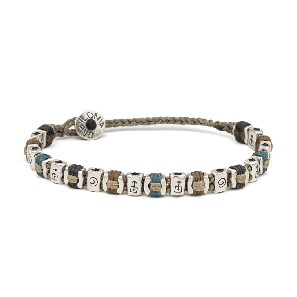 Cubicles of Fantasy Bracelet 935° Sterling Silver