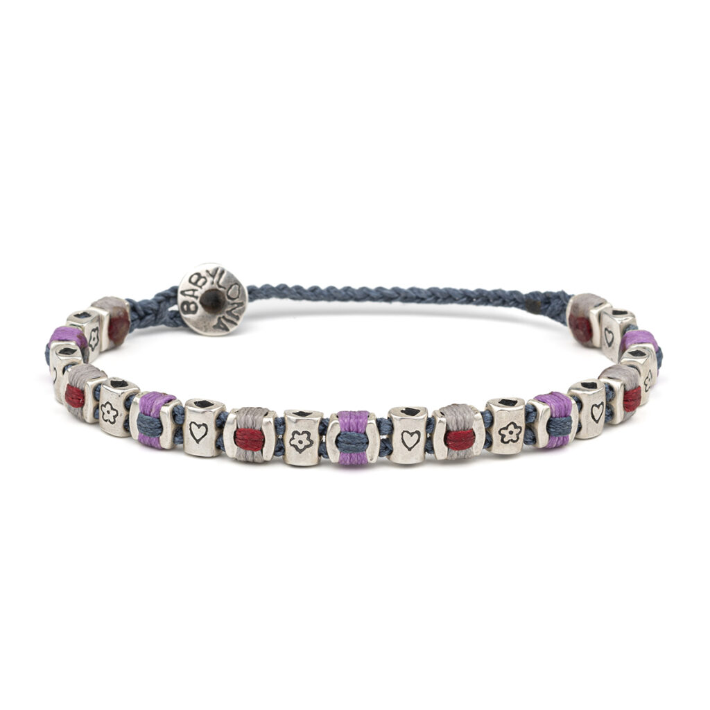 Cubicles of Love Bracelet 935° Sterling Silver