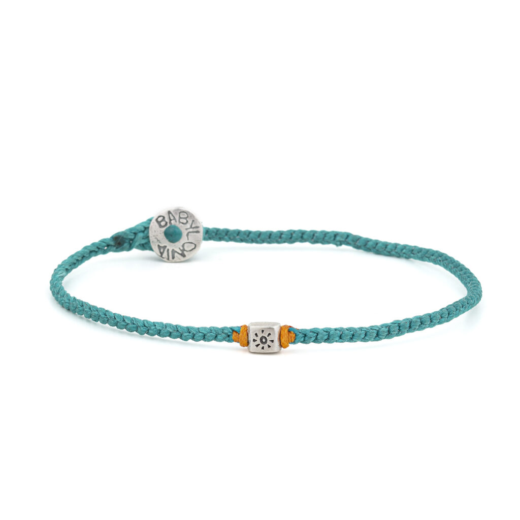 Optimism Little Cube Bracelet 935° Sterling Silver