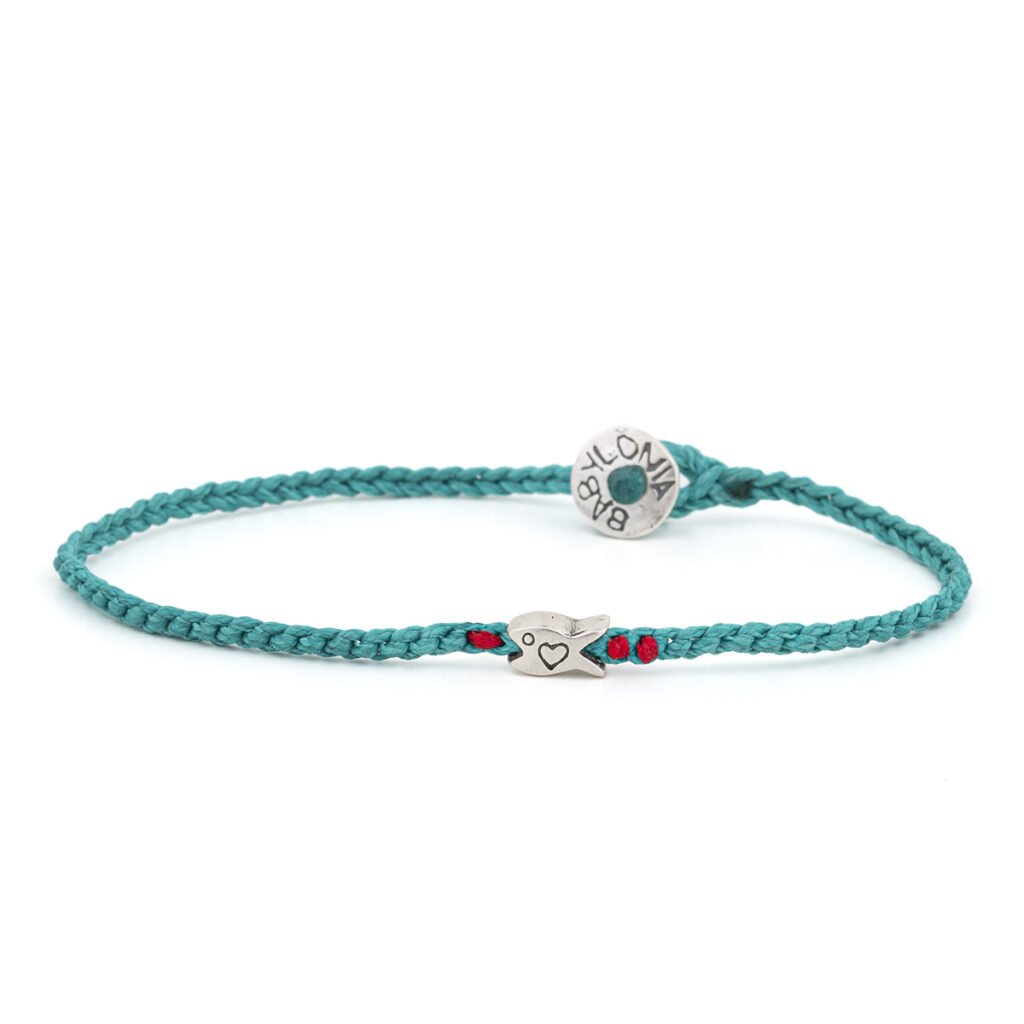 Fish me Love Bracelet 935° Sterling Silver