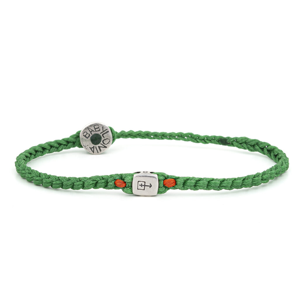 Fantasy Squaring Bracelet 935° Sterling Silver