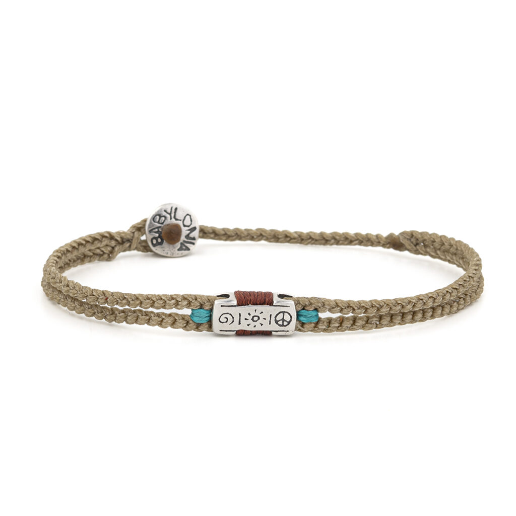 Fasten Peace Bracelet 935° Sterling Silver