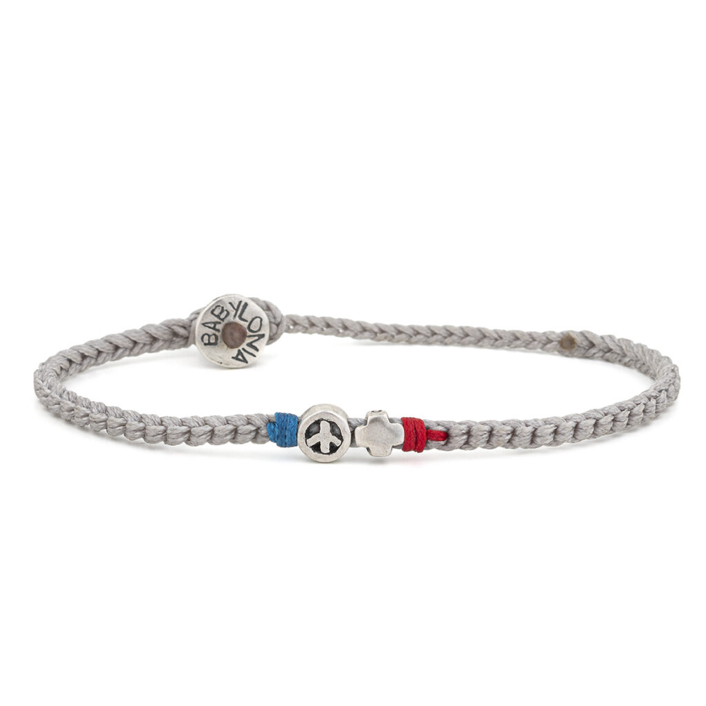 Peace & Faith Bracelet 935° Sterling Silver