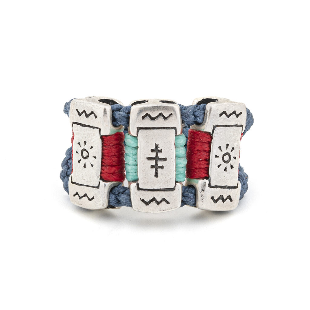 Communication Pool Ring 935° Sterling Silver