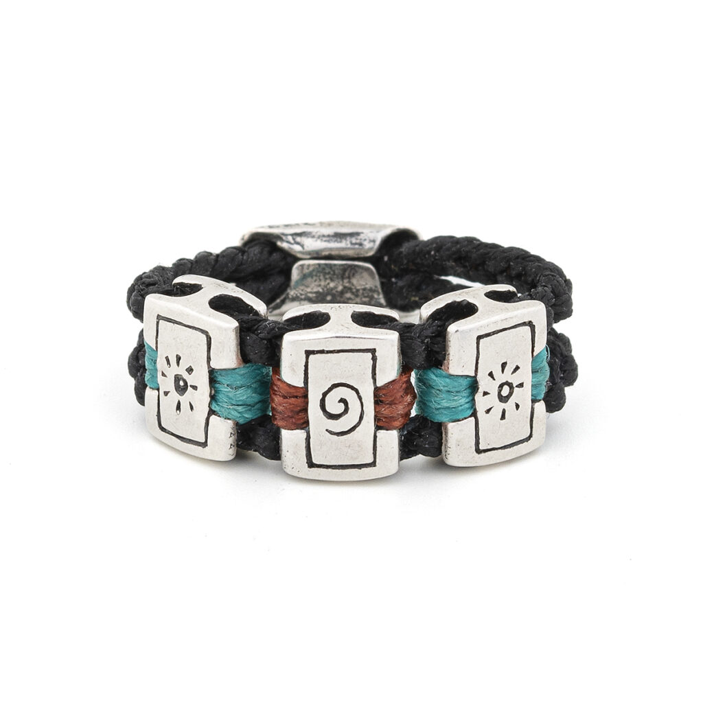 Soul Screen Ring 935° Sterling Silver