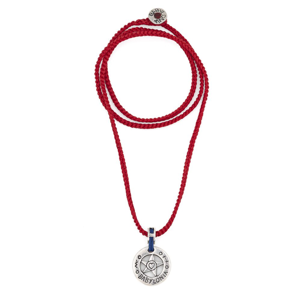 Love Falling Star Necklace 935° Sterling Silver