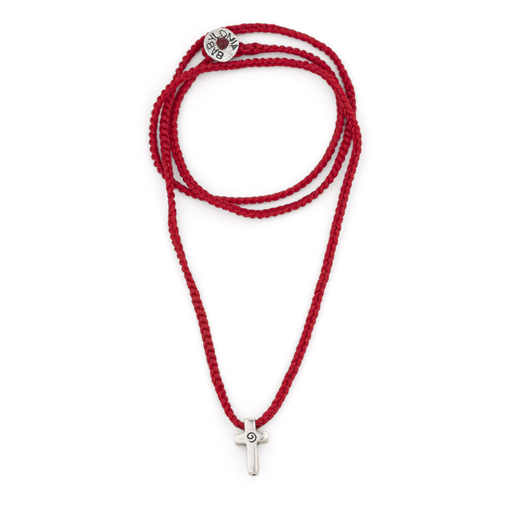 Gentle Soul Cross Necklace 935° Sterling Silver