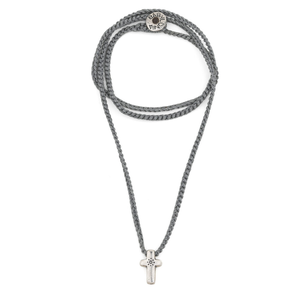 Cheerful Faith Necklace 935° Sterling Silver