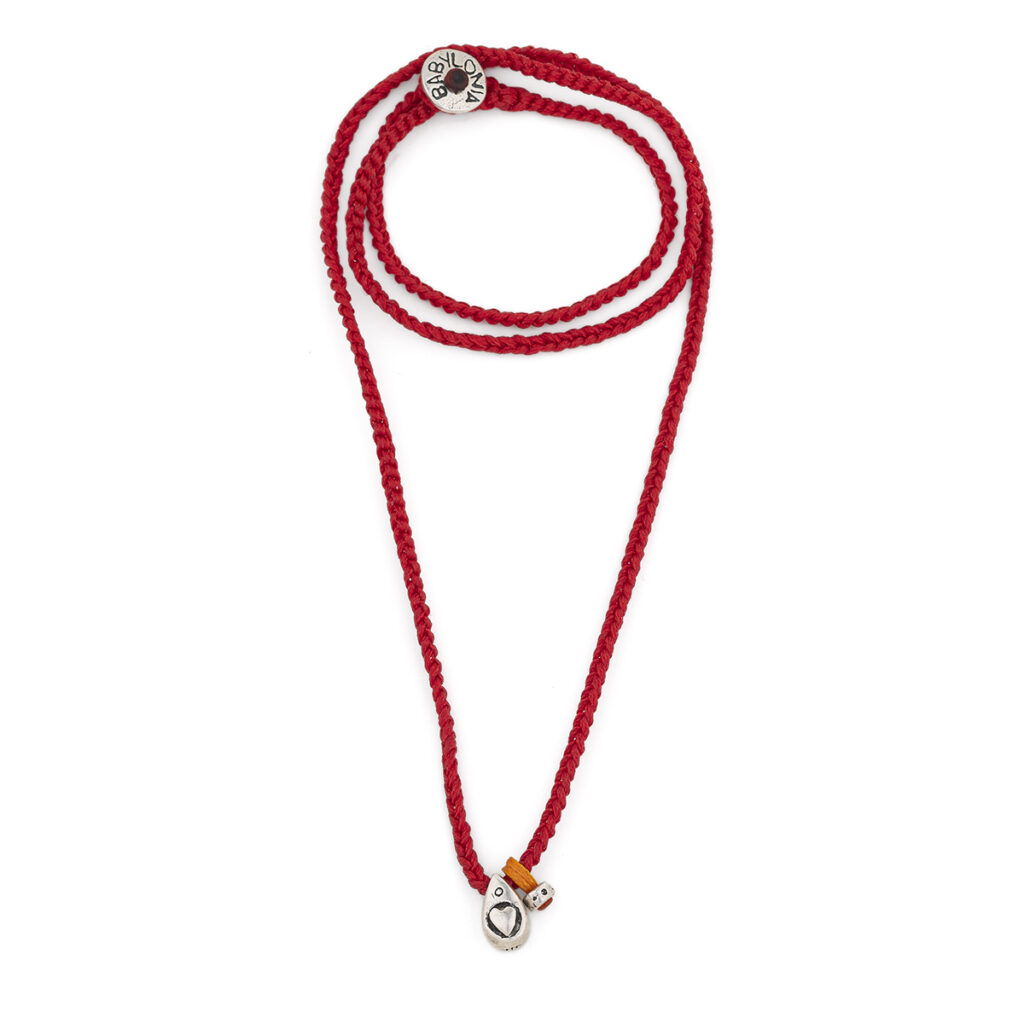 Dripping Love Necklace 935° Sterling Silver