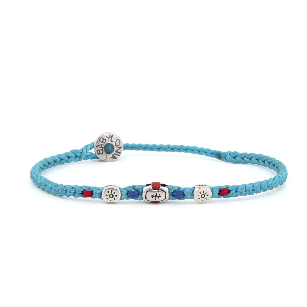 Communication Portrait Bracelet 935° Sterling Silver