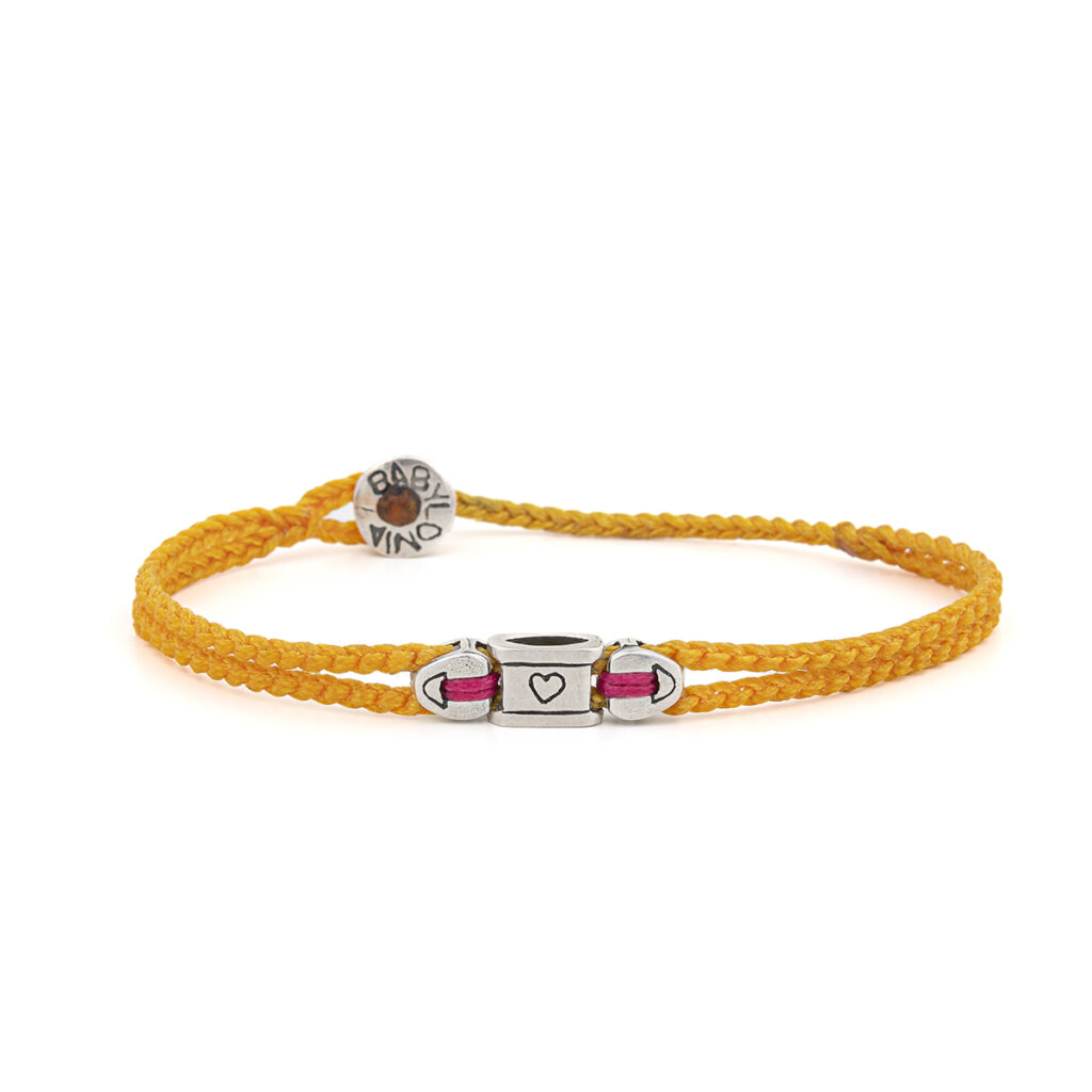 Love Carved Bracelet 935° Sterling Silver
