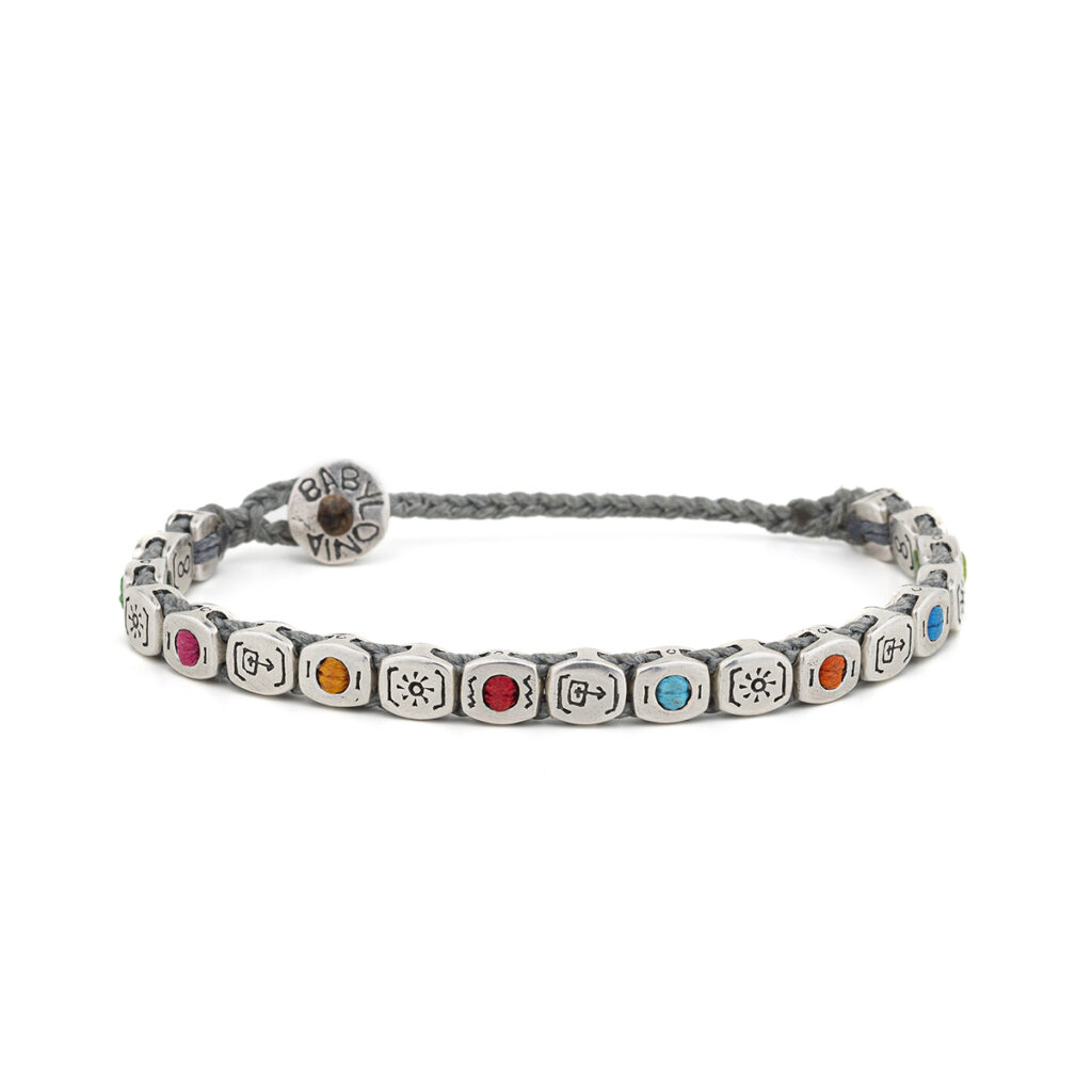 Gleaming Emotions Bracelet 935° Sterling Silver