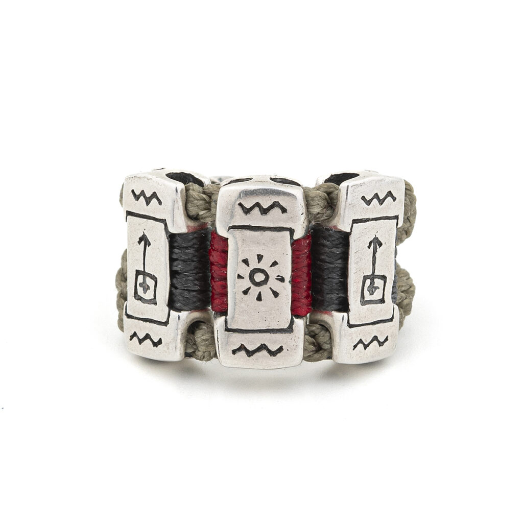 Optimism Pool Ring 935° Sterling Silver