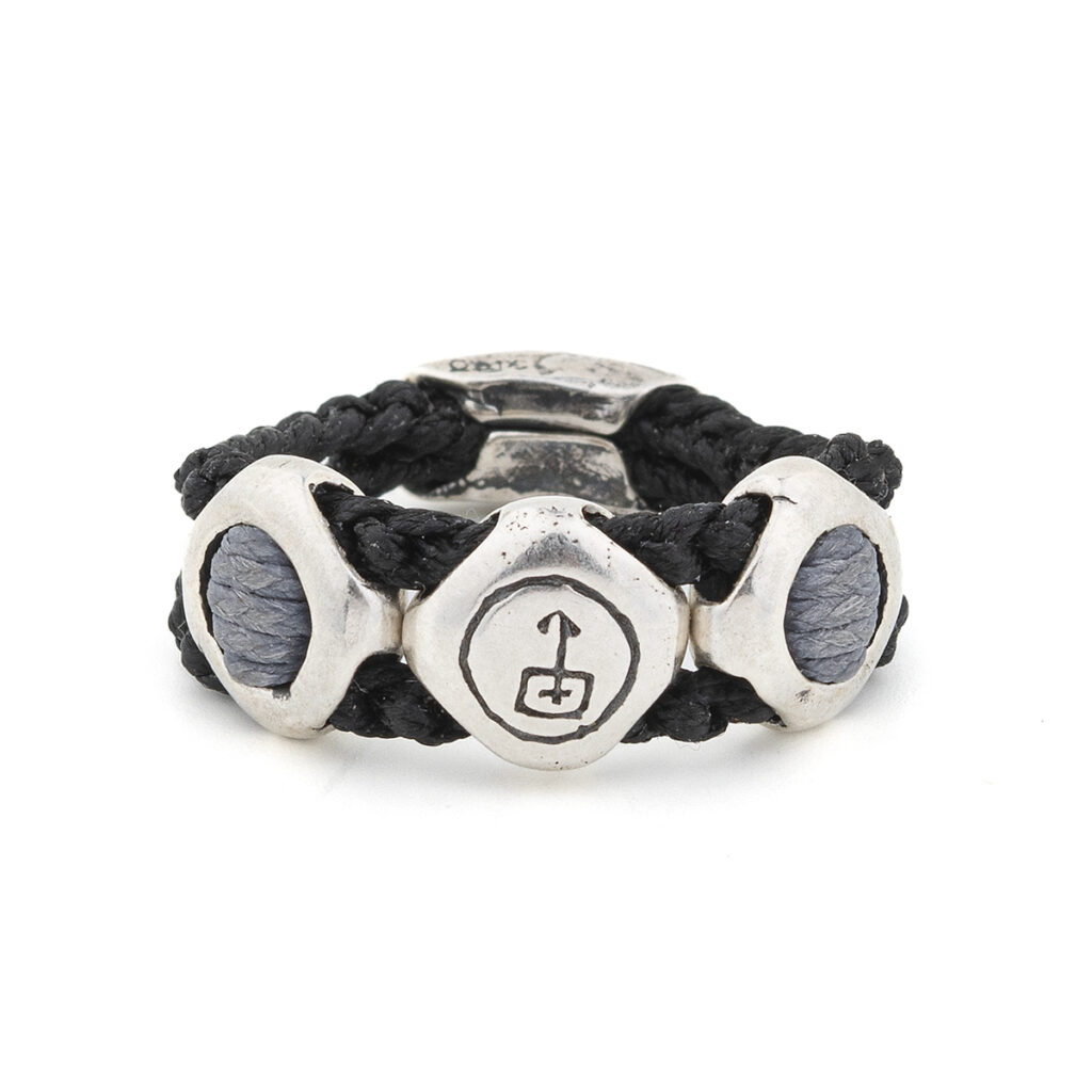 Fantasy Millpond Ring 935° Sterling Silver