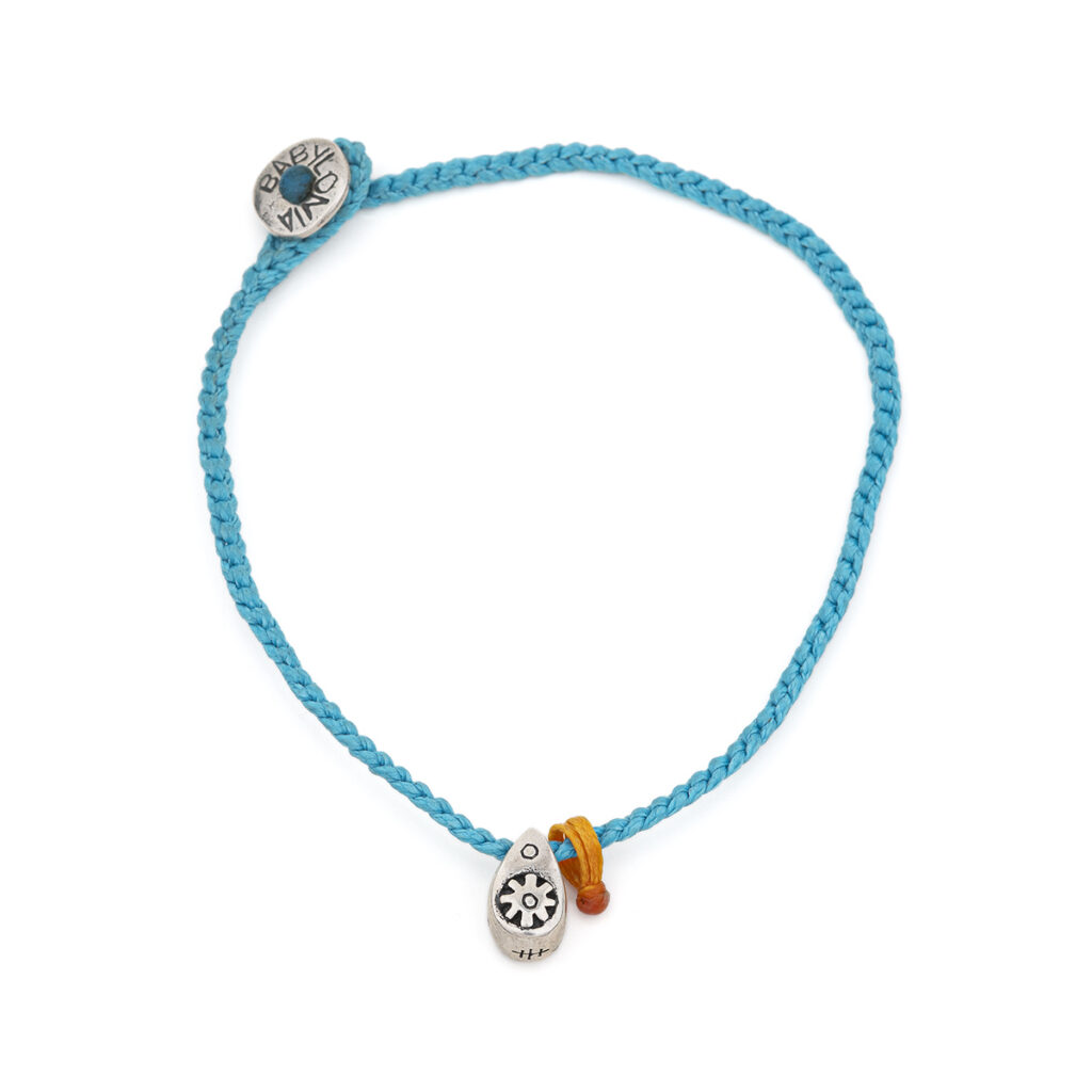 Single Optimism Drop Bracelet 935° Sterling Silver