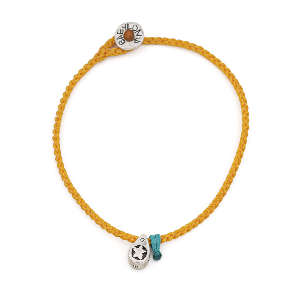 Single Hope Drop Bracelet 935° Sterling Silver