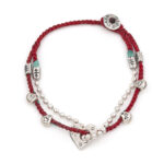 Two Times Love Bracelet 935° Sterling Silver