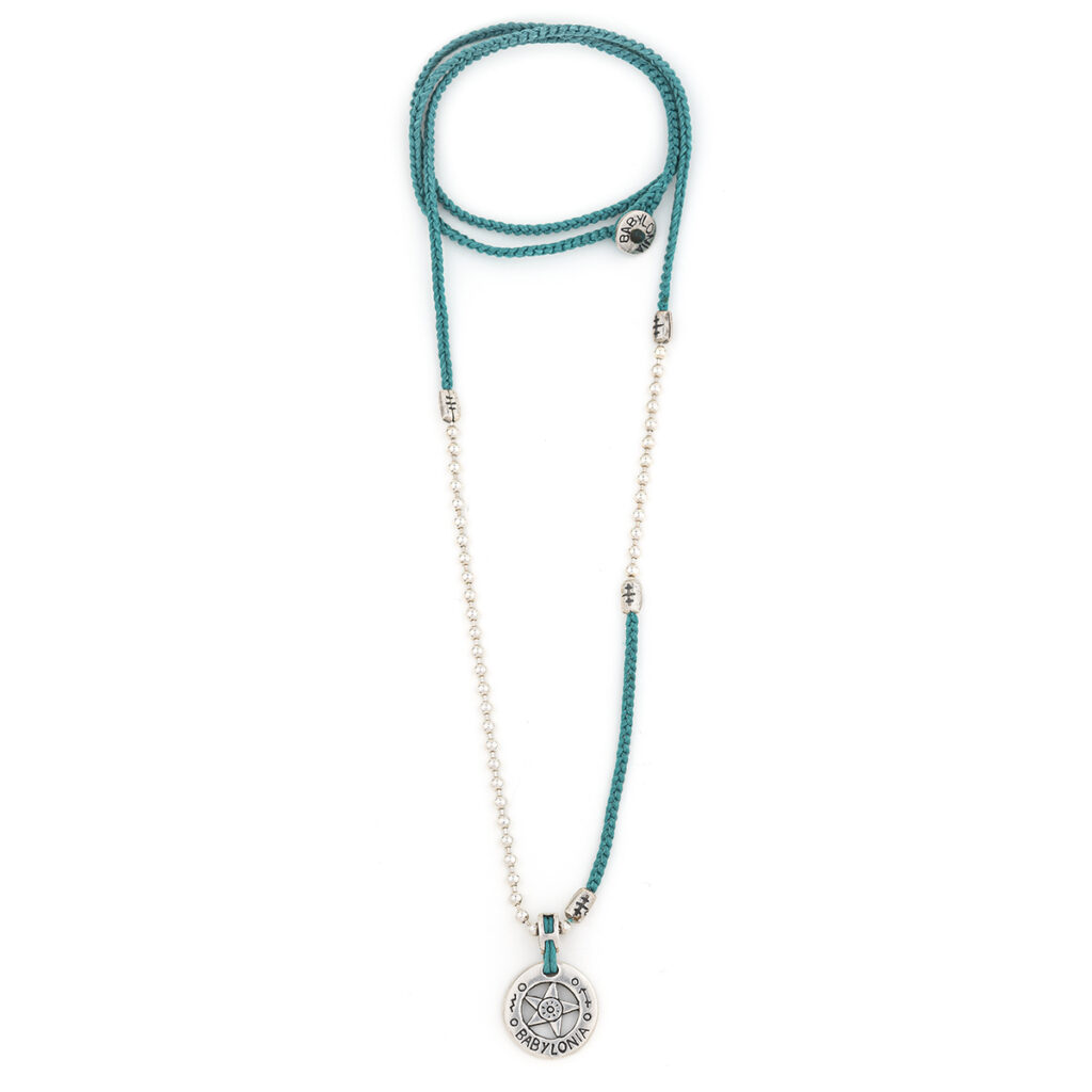 Optimism Hoping Star Necklace 935° Sterling Silver