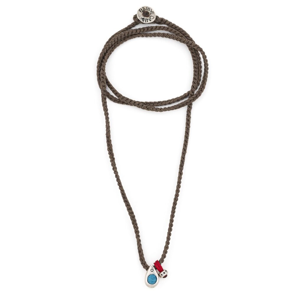 Happy Drop Necklace 935° Sterling Silver
