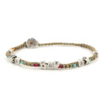 Wishes in a Row Bracelet 935° Sterling Silver