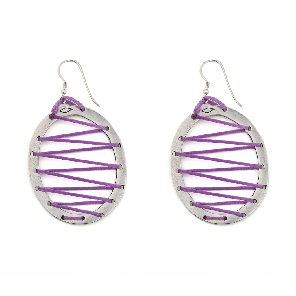 Just Wiggling Earrings 935° Sterling Silver