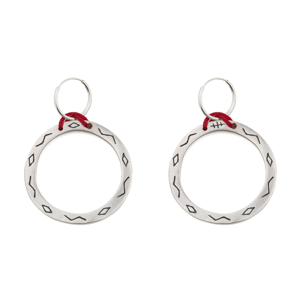 Interstellar Earrings 935° Sterling Silver
