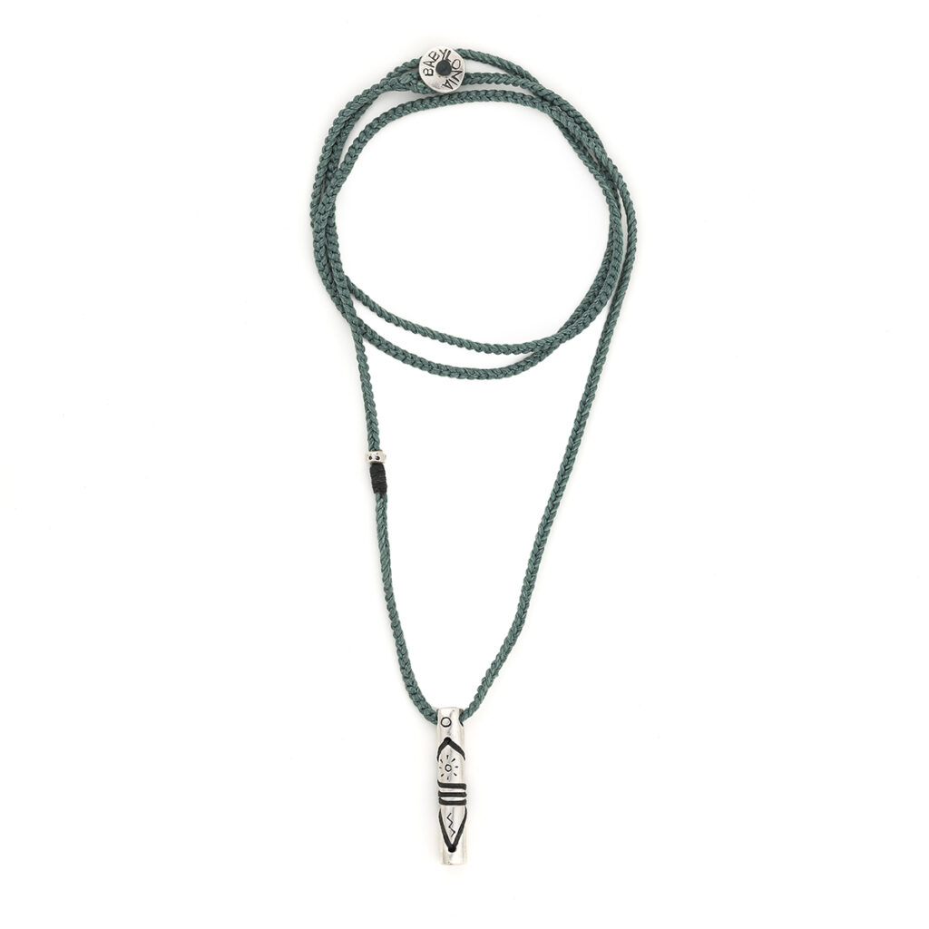 Armored Optimism Necklace 935° Sterling Silver