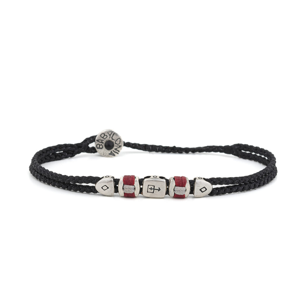 Surrounded Fantasy Bracelet 935° Sterling Silver