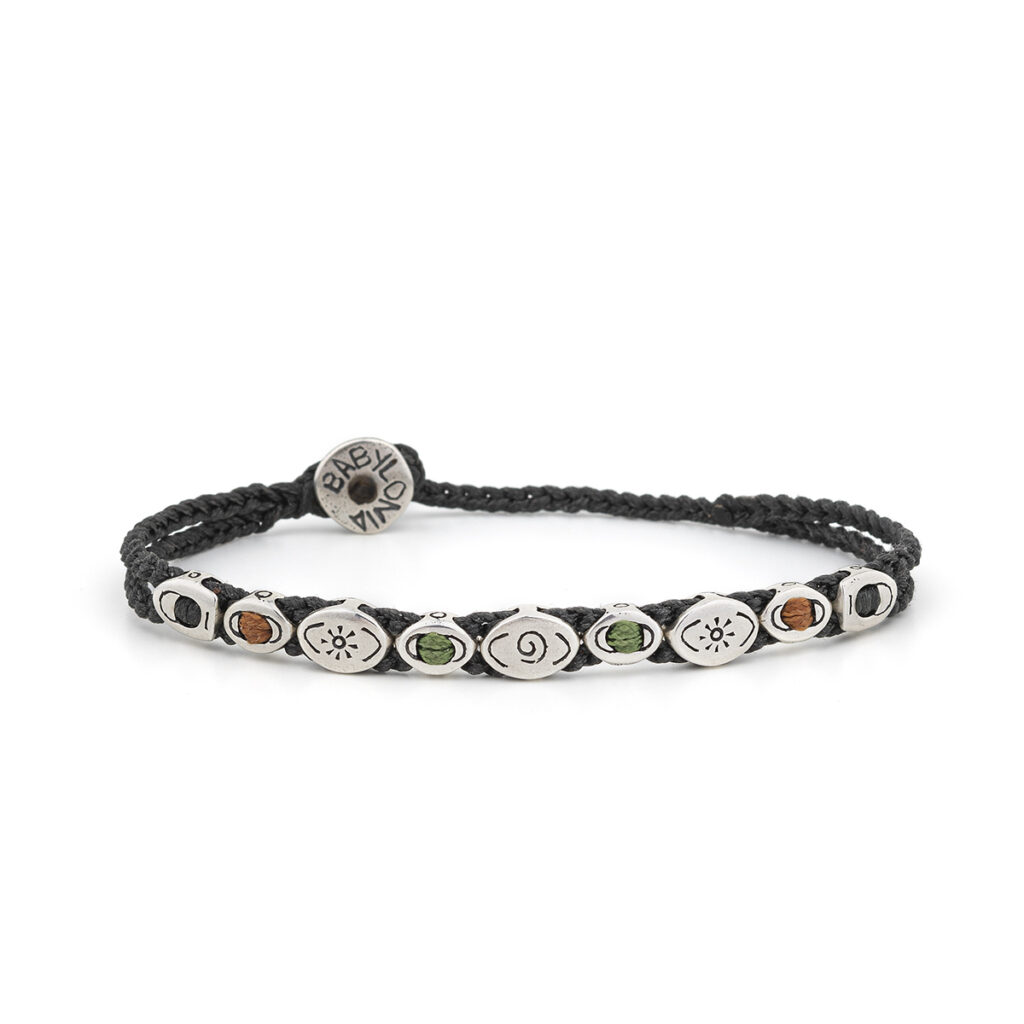 Going Round Soul Bracelet 935° Sterling Silver