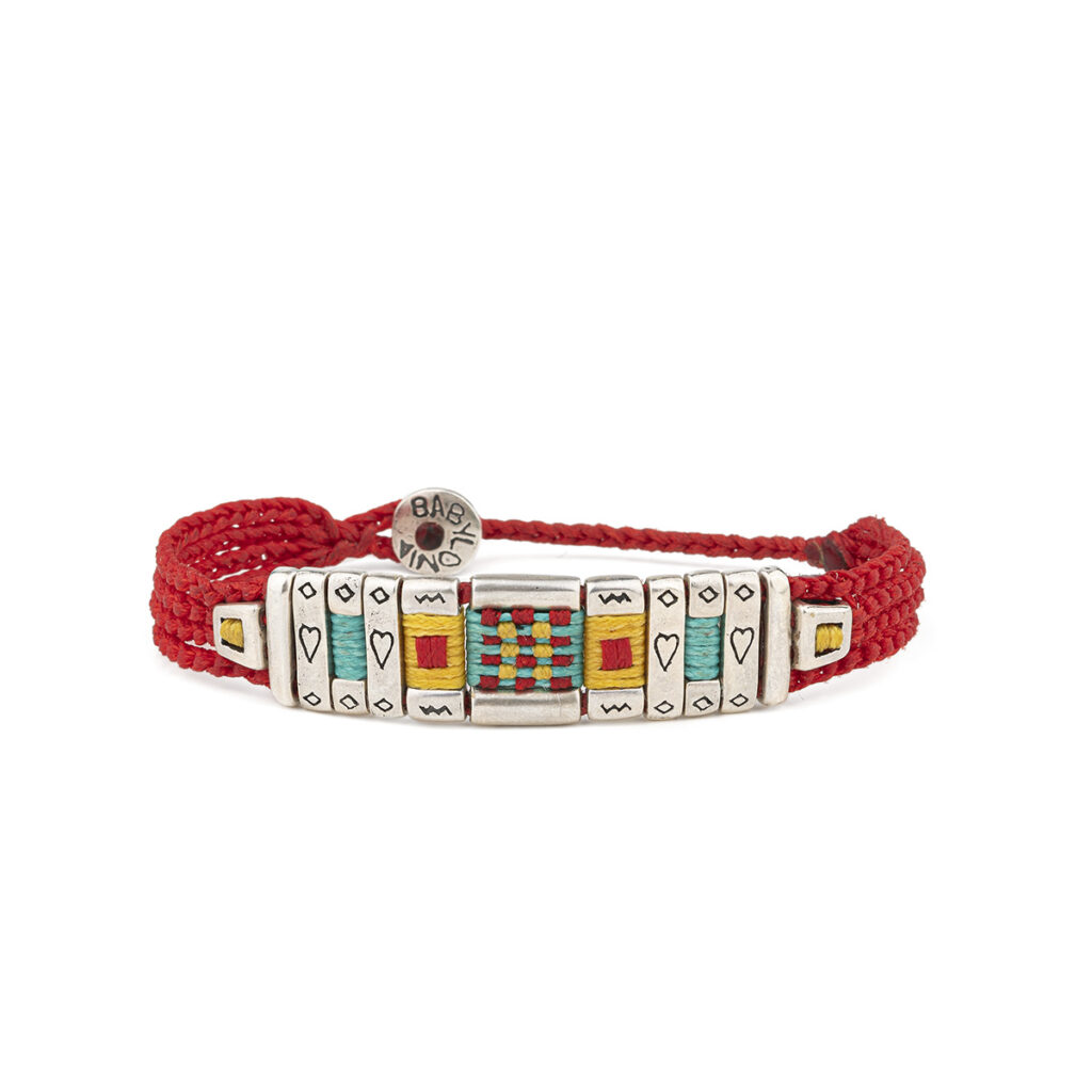 Bricks of Love Bracelet 935° Sterling Silver