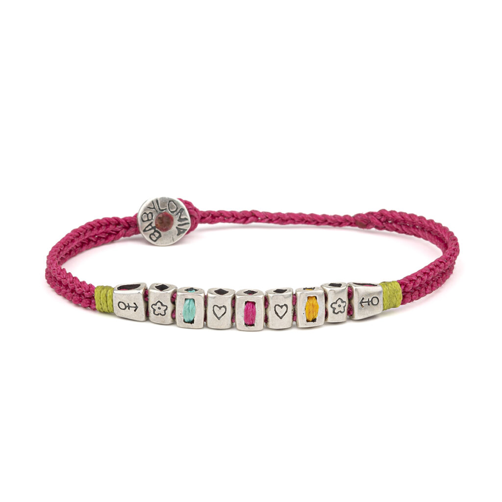 Love Trust Poles Bracelet 935° Sterling Silver
