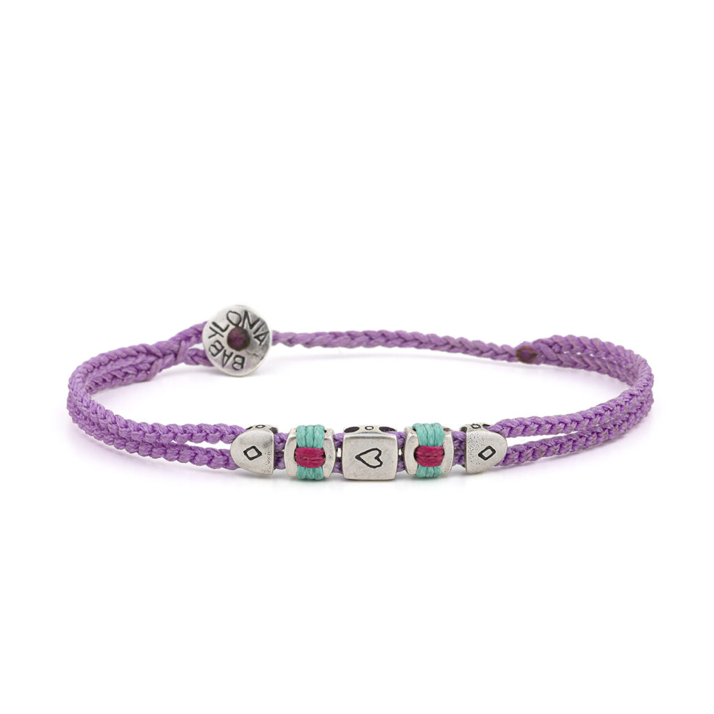 Surrounded Love Bracelet 935° Sterling Silver