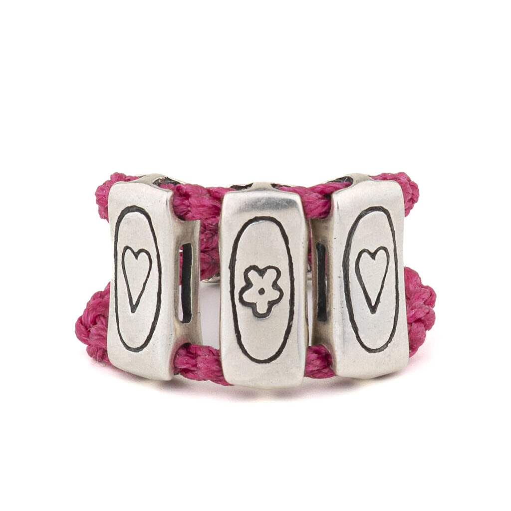 Trust Lobby Ring 935° Sterling Silver