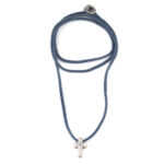 Faith System Κολιέ 935° Ασήμι