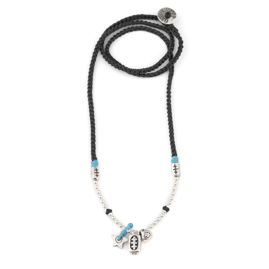 Communication Amulet Necklace 935° Sterling Silver