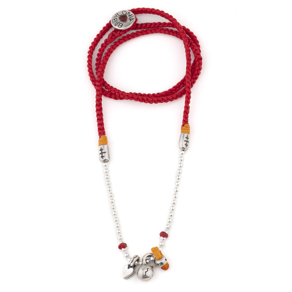 Love Amulet Necklace 935° Sterling Silver