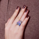 Peace Ripple Ring 935° Sterling Silver - Image 2