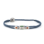 Communication Reflection Bracelet 935° Sterling Silver