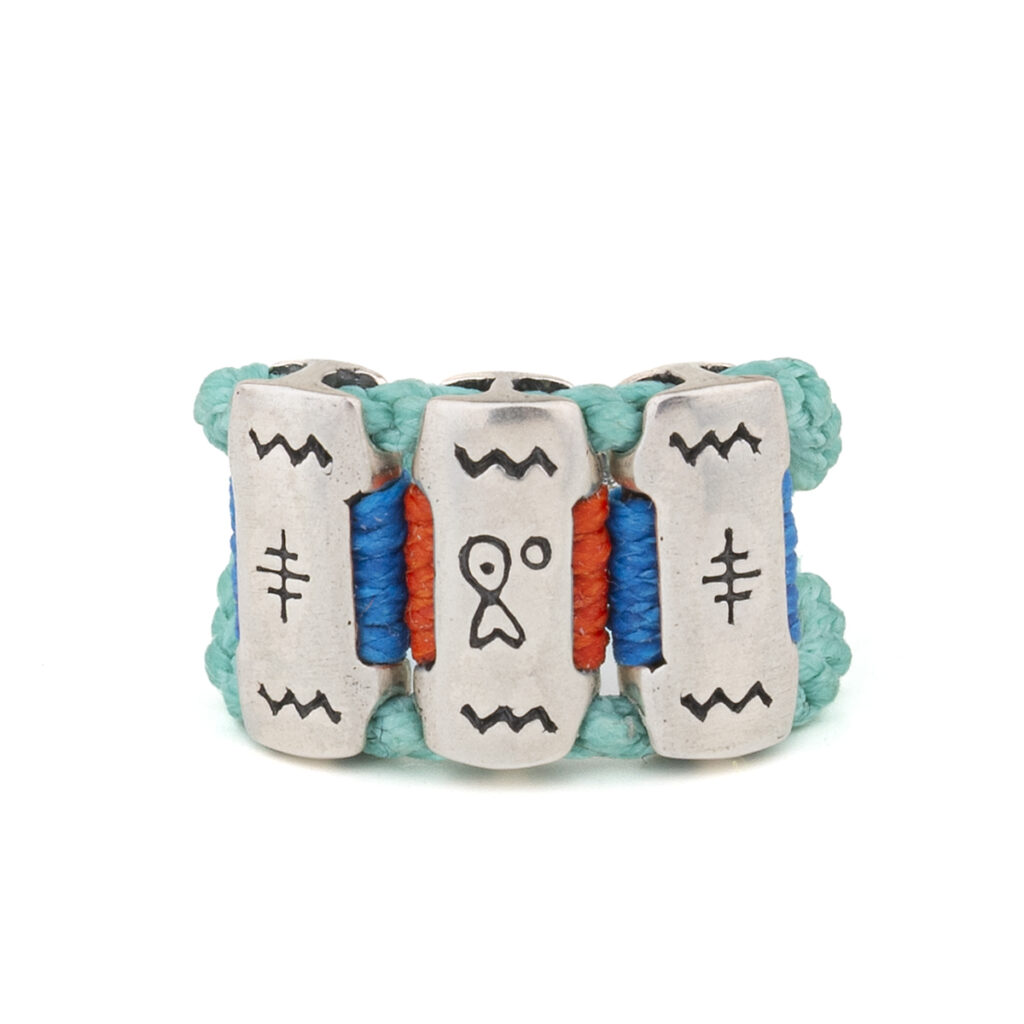 Adaptability Stream Ring 935° Sterling Silver