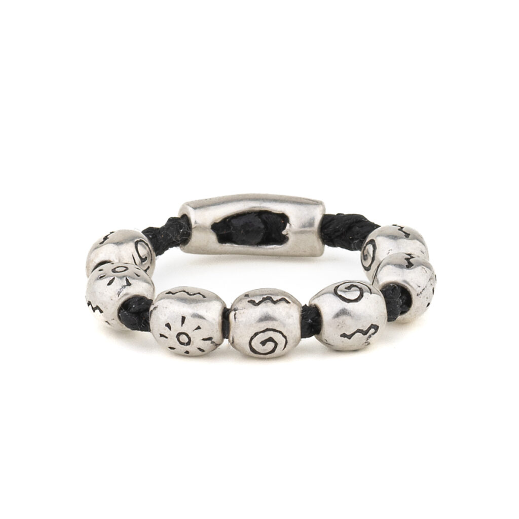 Soul Pinpoints Ring 935° Sterling Silver
